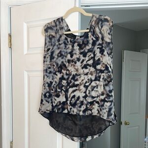 Leopard Print Sleeveless Top